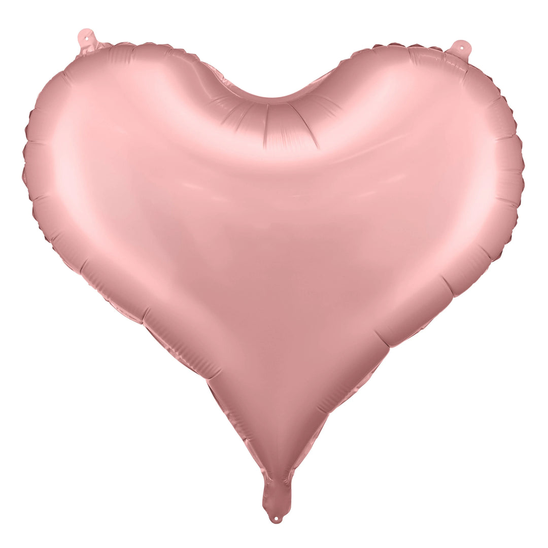 Valentines Pink Heart Foil Balloon Balloons Light Pink Heart Foil Balloon