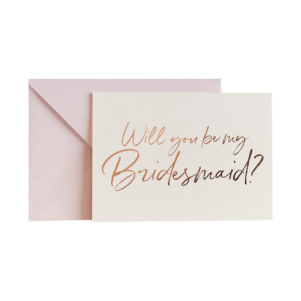 Party Supplies Will you be my Bridesmaid Cards - 5 pack